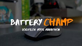 Logitech M705 Marathon Mouse │ Review Longest Battery Life Wireless Mouse [upl. by Soule]