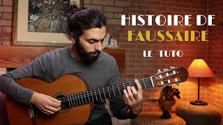 Histoire de faussaire  le tuto guitare [upl. by Ardnatal]