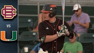 Miami vs BethuneCookman Baseball Highlights May 10 2016 [upl. by Clarisa]