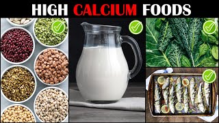 High Calcium Foods Best Foods Sources Of Calcium Foods Rich In Calcium [upl. by Valene433]