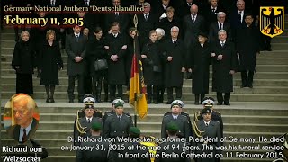 quotDeutschlandliedquot  Germany National Anthem at Funeral [upl. by Janka]