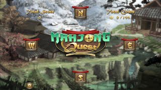 Mahjong Quest Game  Gameplay [upl. by Naenej322]