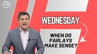 Betting breakdown of when parlays make sense in sports betting [upl. by Ydaj56]