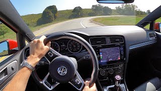 2020 Volkswagen GTI 6Speed Manual  POV Review [upl. by Thorstein]