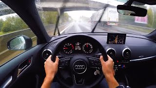 Audi A3 Sportback 14 TFSI 150 HP  POV Drive 4K [upl. by Teddie]