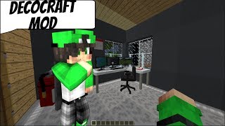 Minecraft DecoCraft Mod Tanıtımı [upl. by Kcirdet]