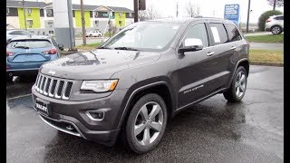 SOLD 2015 Jeep Grand Cherokee Overland 36 4X4 Walkaround Start up Tour and Overview [upl. by Melisent787]