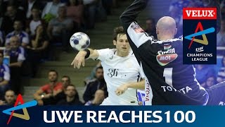 Uwe Gensheimer breaks 100goal mark [upl. by Annoyek]