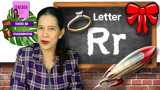 Letter Rr  Learn the Sound and How to Write  Phonics  Reading and Writing with Teacher Ira [upl. by Nesnej]