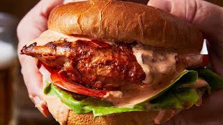 COPYCAT Nando’s Peri Peri Chicken Burgers [upl. by Libys]