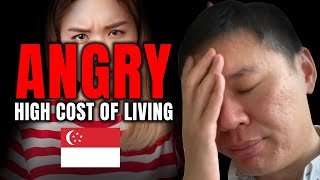 SINGAPOREANS ANGRY OVER HIGH COST OF LIVING [upl. by Capon]