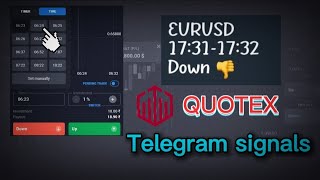 How to place Quotex signals from telegram [upl. by Aniraad]