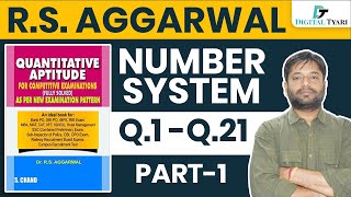 Number System संख्या पद्धति  Q1  21 Part 1  RS Aggarwal  Quantitative Aptitude [upl. by Emmott]