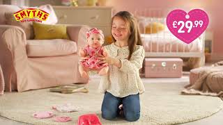 Missy Kissy Talking Baby Doll £  Smyths Toys [upl. by Essilevi]