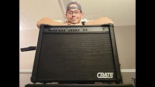 My First Amp EVER Crate GX212 [upl. by Kendrah]