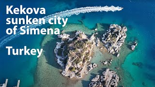 Kekova sunken city Lykia in Turkey [upl. by Adnohser]