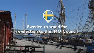 Sweden to stand for reelection to the IMO Council 2023 [upl. by Annayat]