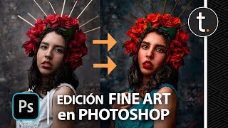 CÓMO HACER FOTOGRAFÍA FINE ART 📸 PASO A PASO Photoshop Tutorial 2021 [upl. by Tarrah]