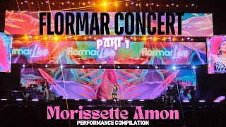 Morissette Amon at Flormar Concert 2023  Performance Compilations PART 1  10312023 [upl. by Huston422]