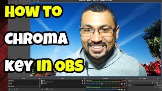 How to Chroma Key in OBS Studio with Blue Screen [upl. by Airol]