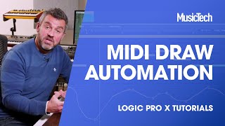 Logic Tips MIDI Draw Automation [upl. by Clarette733]