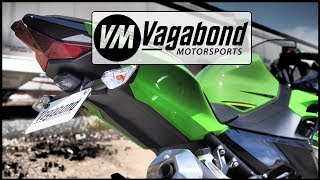 Kawasaki Ninja 400 20182023 Ninja 500 2024 Fender Eliminator  Vagabond Motorsports VMKN410 [upl. by Thacher]