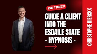 Esdaile state  Hypnosis  By Christophe Dierckx [upl. by Eyla]