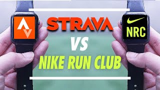 Strava vs Nike Run Club for the Apple Watch  Best Running App for the Apple Watch [upl. by Howlan]