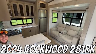 2024 Rockwood 281RK  Rear Kitchen 5th Wheel Under 30 [upl. by Mira]