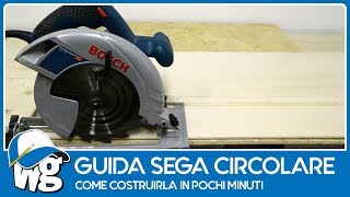 Guida per sega circolare [upl. by Nnylyar]