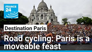 Olympics Mens road cycling shows Paris is a moveable feast • FRANCE 24 English [upl. by Flss647]