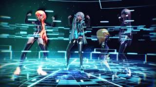 Mikuミク More Harder Better Faster Stronger MMD 4K  Motion DL [upl. by Litnahs242]