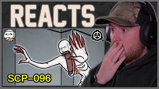 Royal Marine Reacts To SCP096 The Shy Guy SCP Animated [upl. by Jobyna974]