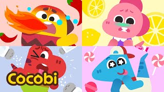 Guess the Secret Flavor🤪Secret Flavor Juice  Nursery Rhymes amp Kids Songs  Cocobi [upl. by Aysa]