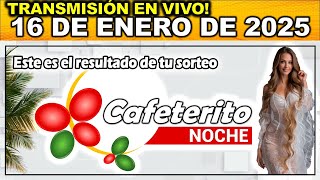 CAFETERITO NOCHE Resultado CAFETERITO NOCHE del JUEVES 16 de Enero de 2025 [upl. by Nomyt]