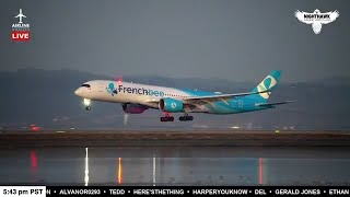 LIVE Plane Spotting at San Francisco International Airport SFO [upl. by Aikyn300]