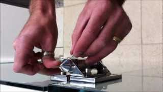 How to Adjust Spring Hinge Gate  Adelaide Frameless Glass [upl. by Michaele]