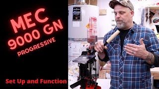 MEC 9000GN Progressive Press SetUp and Function Basics Part 1 [upl. by Atikim]