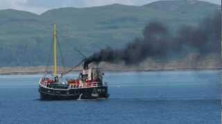 VIC32 STEAM PUFFER CRINAN [upl. by Tabatha]