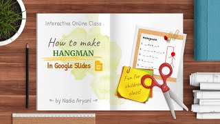 Hangman in Google Slides  How to make and play it online [upl. by Inatirb395]