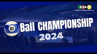 MPBA 10 BALL CHAMPIONSHIP 2024 Womens Final match Aishath Ali vs Deena Ahmed [upl. by Aicener]