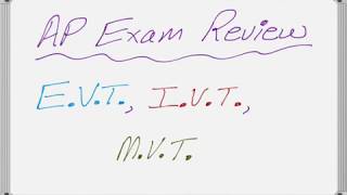 AP Calculus Review Three Theorems You Must Know EVT IVT MVT [upl. by Gabrielson]