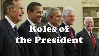 What are the Roles of the US President [upl. by Drarreg540]