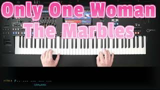 Only One Woman  The Marbles Cover eingespielt mit titelbezogenem Style auf Yamaha Genos 2 [upl. by Hsaniva]