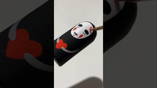 Безликий  роспись брелка 🪄 kaonashi spiritedaway anime art diy безликий брелок pianomusic [upl. by Rehctelf]