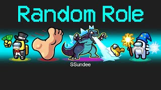 RANDOM ROLES Mod in Among Us [upl. by Shaff938]