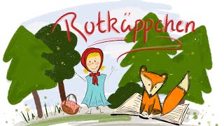 Rotkäppchen  Märchen für Kinder ❉ Brüder Grimm ✿ Hörbuch mit Illustrationen ❉ [upl. by Anu]