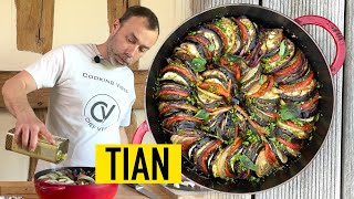 It ISNT RATATOUILLE I From Provençal kitchens to yours the best VEGETABLE TIAN recipe [upl. by Novihc593]