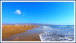 Playa del Inglés to Maspalomas Beach Gran Canaria 🍌 March 2020 💥 [upl. by Cira]