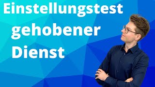 Einstellungstest gehobener Dienst Vorbereitung 2023  online lernen mit Plakos [upl. by Eelak]